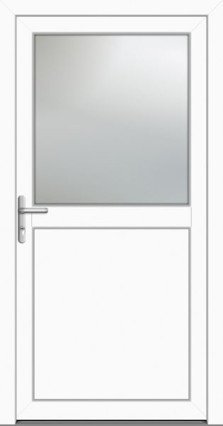 Kunststoff-Aluminium Nebeneingangstür "PAULA-J" 60 mm RC2
