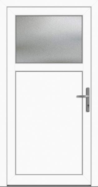 LAGER Kunststoff Nebeneingangstür "ANTONIA-Q" 71 mm Weiß