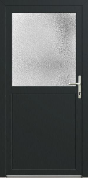 LAGER Kunststoff Nebeneingangstür "PAULA-Q" 70 mm Anthrazit