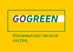 Wir versenden Klimaneutral mit GoGreen.