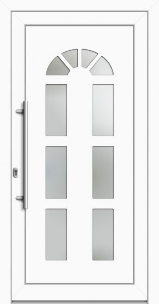 Kunststoff Landhaustür "AMBER" 71 mm